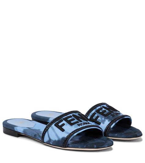 blue diamond fendi shoes|Fendi sandals for women.